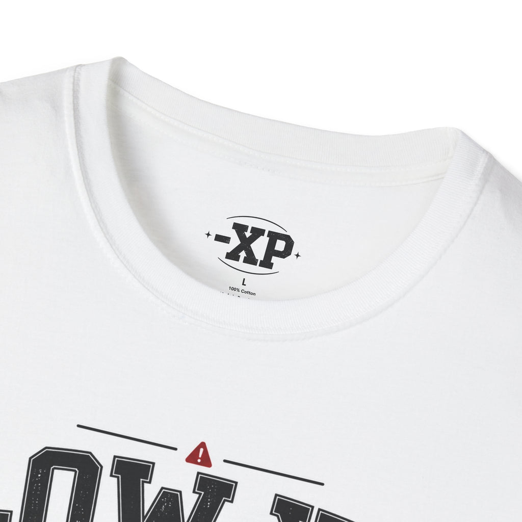 Low XP High Anxiety T‑Shirt — Gamer Anxiety Graphic Tee