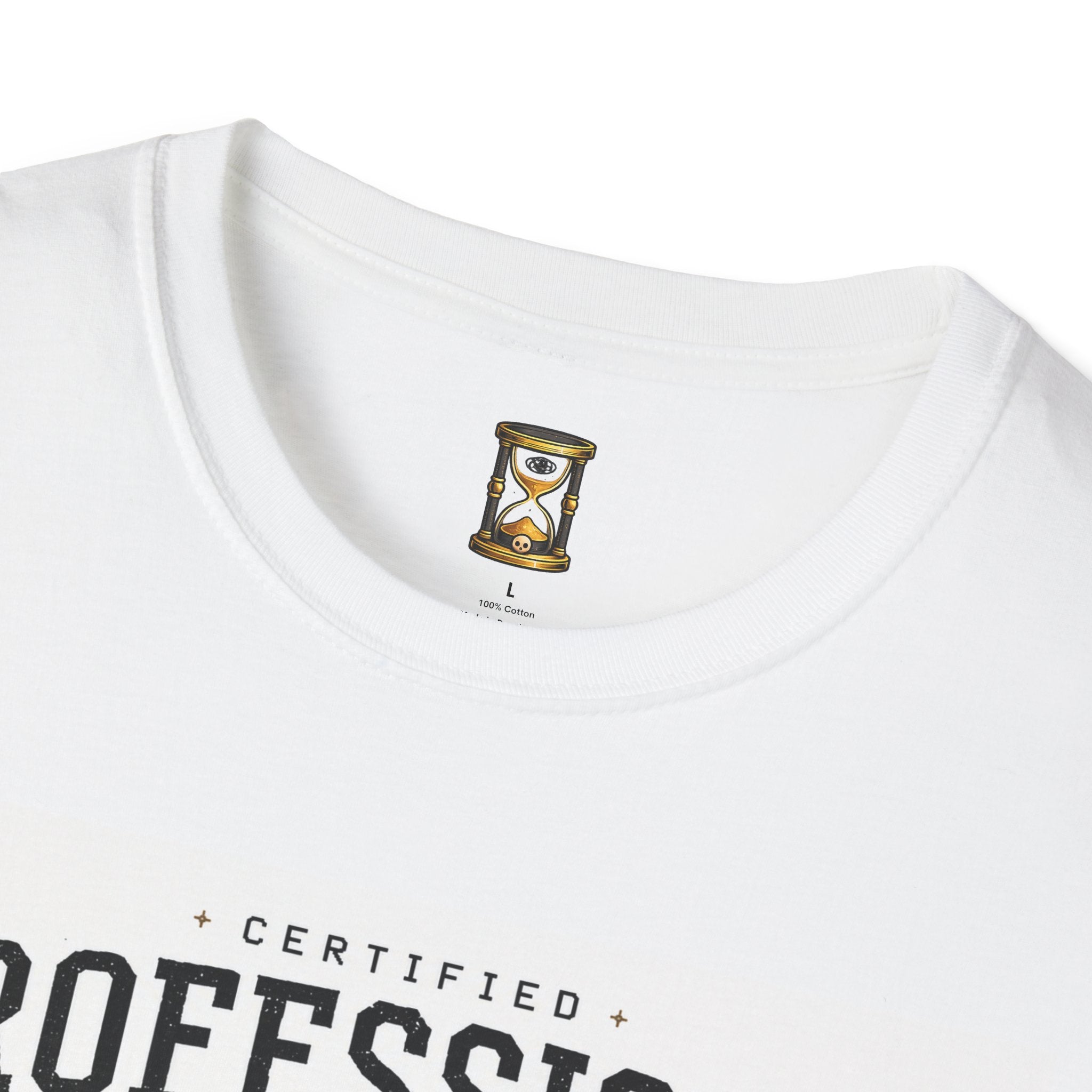 Professional Overthinker T-Shirt – Funny Graphic Tee for Overthinkers